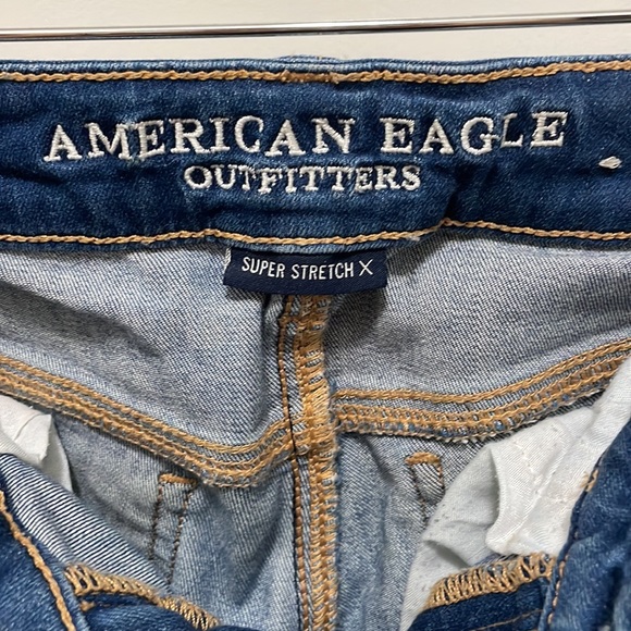 American Eagle women’s Super Stretch X  jeggings size  2 short - Picture 5 of 7